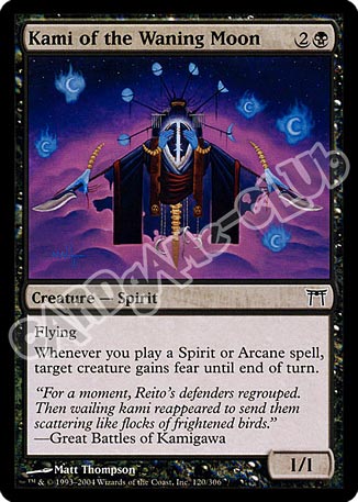 120 /306 Kami of the Waning Moon comune (EN) -NEAR MINT-