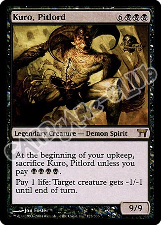 123 /306 Kuro, Pitlord rara (EN) -NEAR MINT-