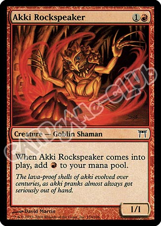 154 /306 Akki Rockspeaker comune (EN) -NEAR MINT-