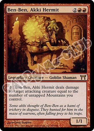 157 /306 Ben-Ben, Akki Hermit rara (EN) -NEAR MINT-