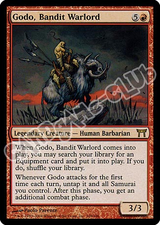 169 /306 Godo, Bandit Warrior rara (EN) -NEAR MINT-