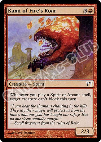 174 /306 Kami of Fire's Roar comune (EN) -NEAR MINT-