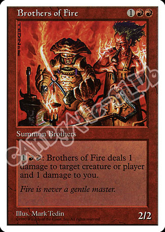 Brothers of Fire comune (EN) -NEAR MINT-