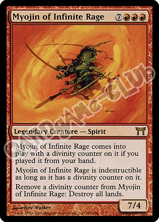 181 /306 Myojin of Infinite Rage rara (EN) -NEAR MINT-