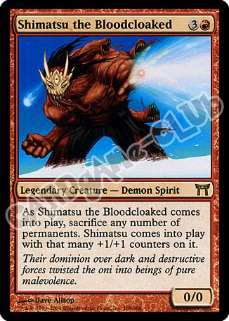 186 /306 Shimatsu the Bloodcloaked rara (EN) -NEAR MINT-