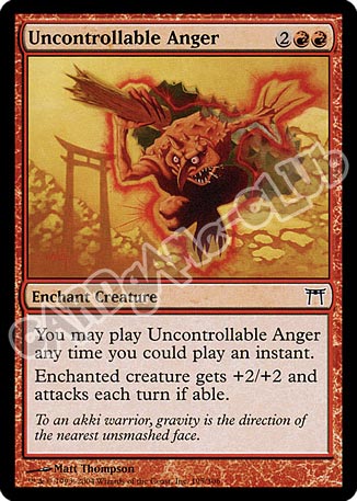 195 /306 Uncontrollable Anger comune (EN) -NEAR MINT-