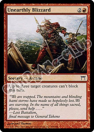 196 /306 Unearthly Blizzard comune (EN) -NEAR MINT-