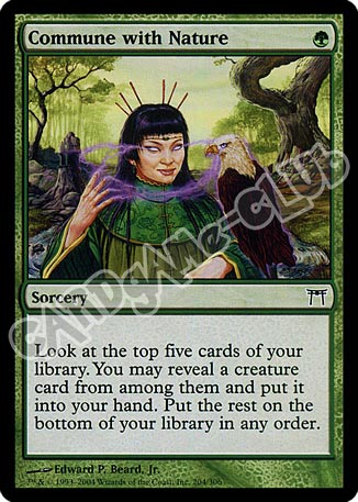 204 /306 Commune With Nature comune (EN) -NEAR MINT-