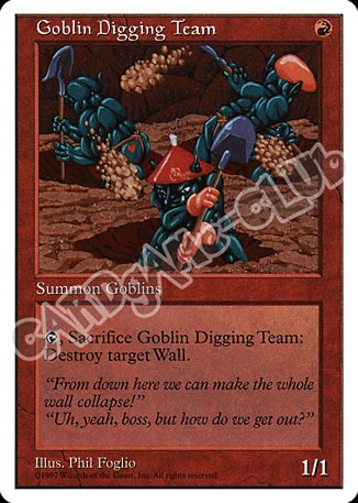 Goblin Digging Team comune (EN) -NEAR MINT-