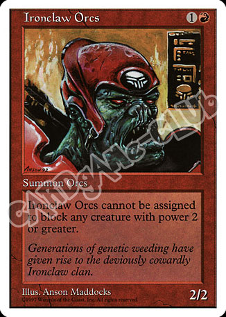 Ironclaw Orcs comune (EN) -NEAR MINT-