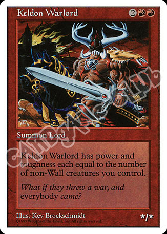 Keldon Warlord non comune (EN) -NEAR MINT-