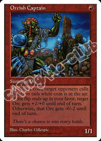 Orcish Captain non comune (EN) -NEAR MINT-