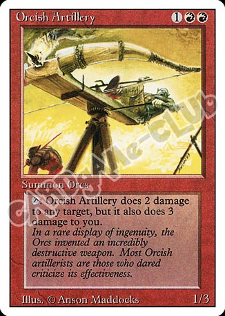 Orcish Artillery non comune (EN) -NEAR MINT-