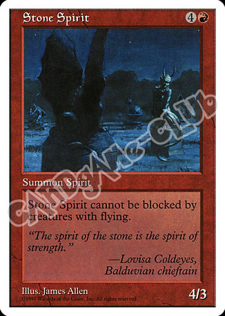 Stone Spirit non comune (EN) -NEAR MINT-