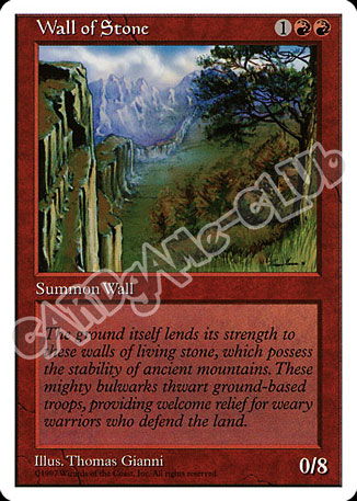 Wall of Stone non comune (EN) -NEAR MINT-