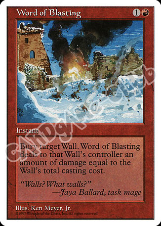 Word of Blasting non comune (EN) -NEAR MINT-