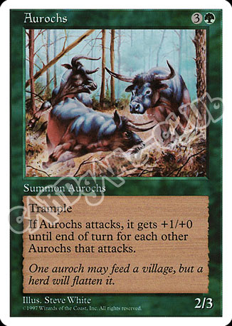 Aurochs comune (EN) -NEAR MINT-