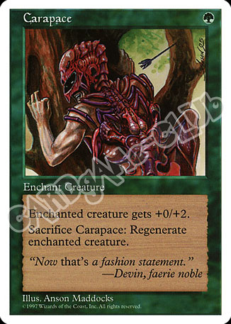 Carapace comune (EN) -NEAR MINT-