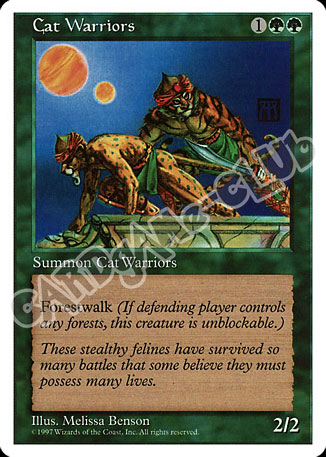 Cat Warriors comune (EN) -NEAR MINT-