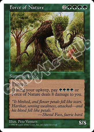 Force of Nature rara (EN) -NEAR MINT-