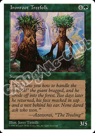Ironroot Treefolk comune (EN) -NEAR MINT-