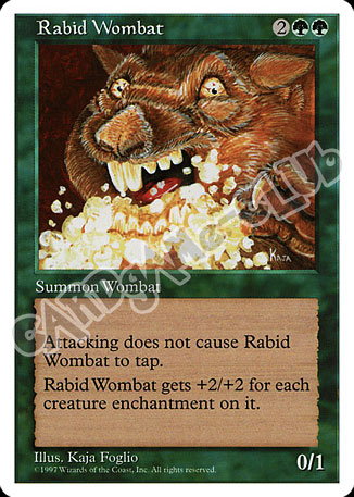Rabid Wombat non comune (EN) -NEAR MINT-