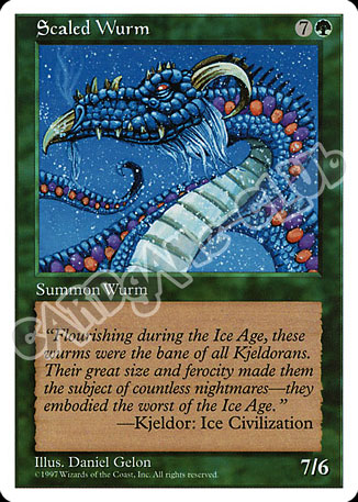 Scaled Wurm comune (EN) -NEAR MINT-