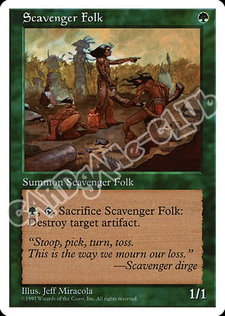 Scavenger Folk comune (EN) -NEAR MINT-