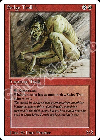 Sedge Troll rara (EN) -NEAR MINT-