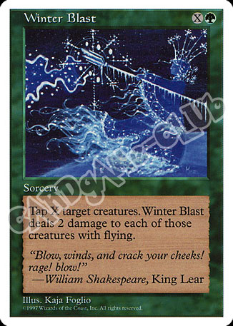 Winter Blast non comune (EN) -NEAR MINT-