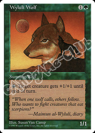 Wyluli Wolf rara (EN) -NEAR MINT-