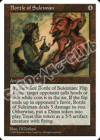 Bottle of Suleiman rara (EN) -NEAR MINT-