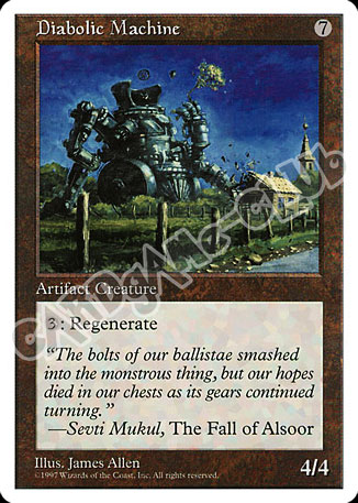 Diabolic Machine non comune (EN) -NEAR MINT-