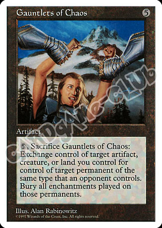 Gauntlets of Chaos rara (EN) -NEAR MINT-