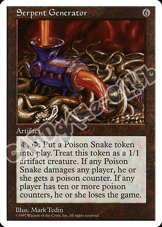 Serpent Generator rara (EN) -NEAR MINT-