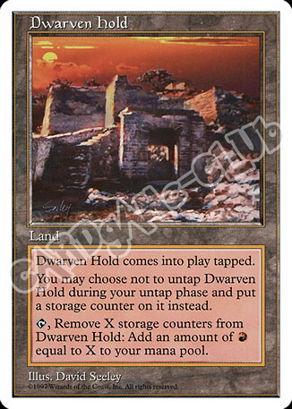 Dwarven Hold rara (EN) -NEAR MINT-