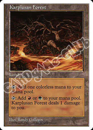 Karplusan Forest rara (EN) -NEAR MINT-
