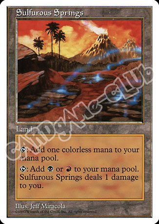 Sulfurous Springs rara (EN) -NEAR MINT-