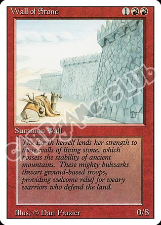 Wall of Stone non comune (EN) -NEAR MINT-