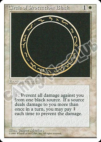 Circle of Protection: Black comune (EN) -NEAR MINT-