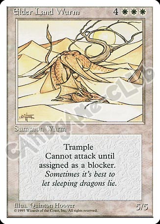 Elder Land Wurm rara (EN) -NEAR MINT-