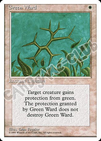 Green Ward non comune (EN) -NEAR MINT-