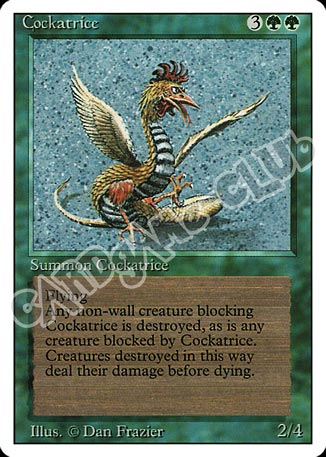 Cockatrice rara (EN) -NEAR MINT-