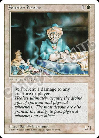 Samite Healer comune (EN) -NEAR MINT-