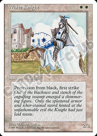 White Knight non comune (EN) -NEAR MINT-