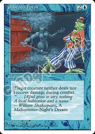 Gaseous Form comune (EN) -NEAR MINT-