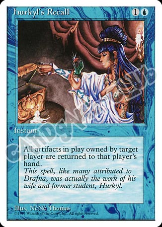 Hurkyl's Recall non comune (EN) -NEAR MINT-
