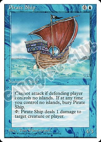 Pirate Ship rara (EN) -NEAR MINT-
