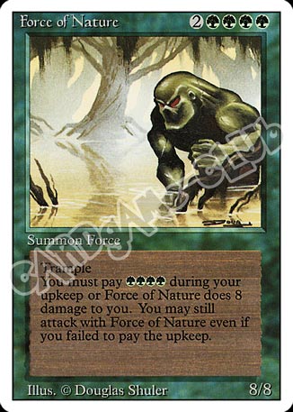 Force of Nature rara (EN) -NEAR MINT-