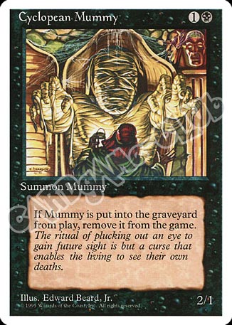 Cyclopean Mummy comune (EN) -NEAR MINT-